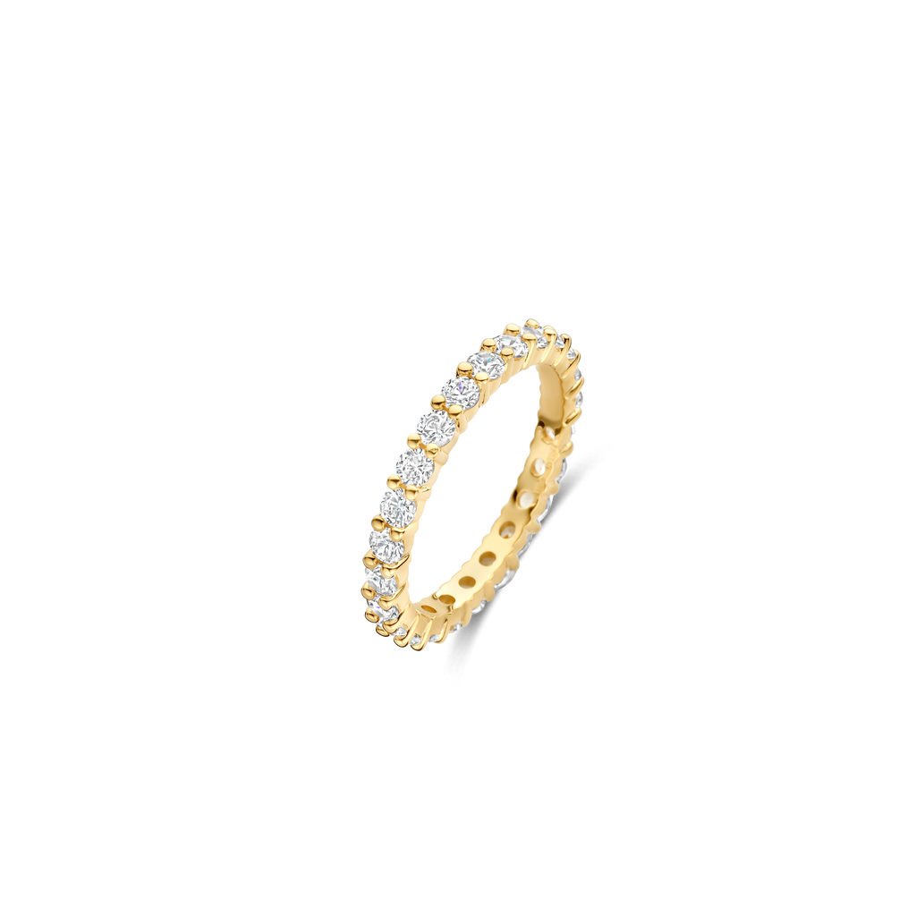 CHIEKO+ N°8 K18YG kotama eternity ring00 Eternity Tennis Ring 2,5mm – TI SENTO
