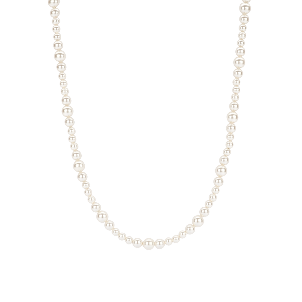 Tahitiaanse/Zuidzee Parelmoer Schelp Parel Halsketting Ketting Dame Wit