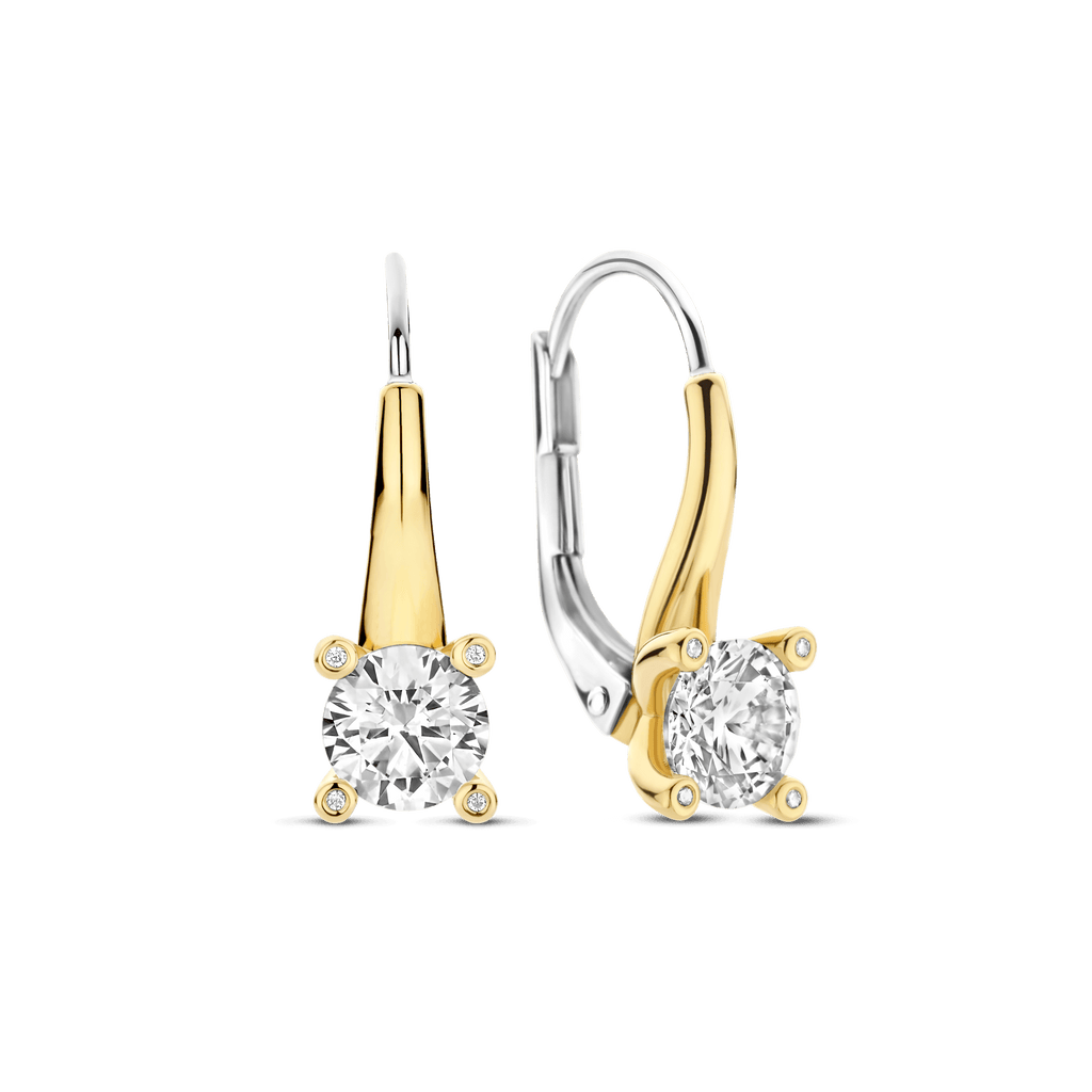 みみ　no2 Classic Zirkonia Hoops – TI SENTO