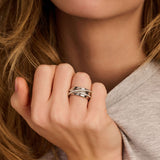 Zirkonia Crossover Ring - M model