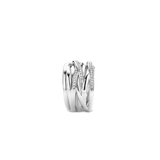 Zirkonia Crossover Ring - L model