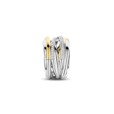 Zirkonia Crossover Ring - L model
