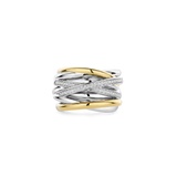 Zirkonia Crossover Ring - L model