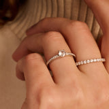 Classic Zirkonia Ring 5mm