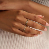 Classic Zirkonia Ring 3mm