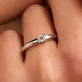 Classic Zirkonia Ring 4mm