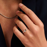 Classic Zirkonia Ring 4mm
