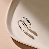 Classic Zirkonia Ring 4mm