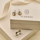 Bicolor Crossover Ring - S model