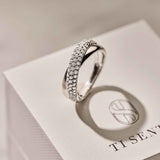 Zirkonia Crossover Ring - S model