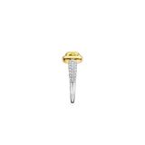 Gele Zirkonia Cushion Ring
