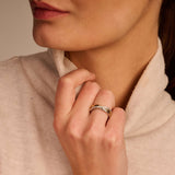 Zirkonia Crossover Ring
