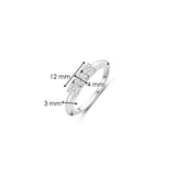Classic Triple Zirkonia Ring