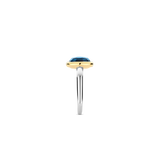 Blauwe Cushion Ring