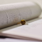 Kaki Cushion Ring