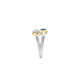 Double Cushion Zirkonia Ring