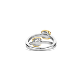 Double Cushion Zirkonia Ring