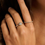 Zirkonia Cushion Ring