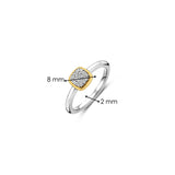 Zirkonia Cushion Ring
