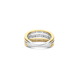 Vintage Triple Band Zirkonia Ring