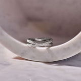 Zirkonia Crossover Ring - XS model