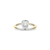 Classic Vierkante Zirkonia Ring