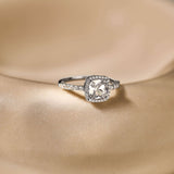 Classic Vierkante Zirkonia Ring