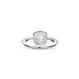 Classic Vierkante Zirkonia Ring