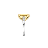 Connected Triangle Vintage Zirkonia Ring