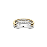 Zirkonia Double Ring