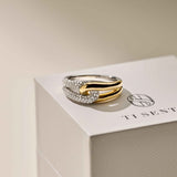Zirkonia Connected Ring