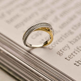 Zirkonia Crossover Ring