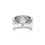 Classic Layered Zirkonia Ring - L model