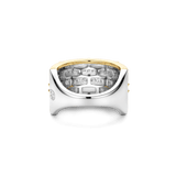 Classic Layered Zirkonia Ring - L model