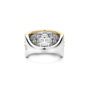 Classic Layered Zirkonia Ring - L model – TI SENTO