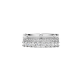Classic Layered Zirkonia Ring - M model