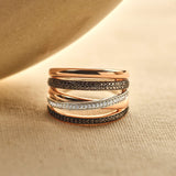 Honeycomb Crossover Ring - L model