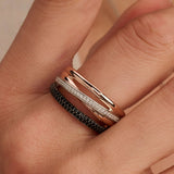 Honeycomb Crossover Ring - M model
