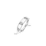Classic Zirkonia Ring Zilver