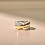 Bold Zirkonia Crossover Ring