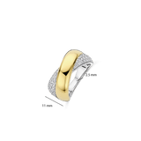 Bold Zirkonia Crossover Ring