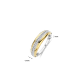 Layered Zirkonia Ring
