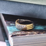 Stardust Zirkonia Layered Ring - M model