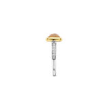 Zirkonia Cushion Ring Geel