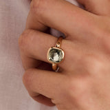 Roségoud Cushion Ring
