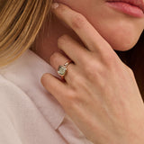 Roségoud Cushion Ring