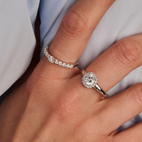 Tennis Ring met steen