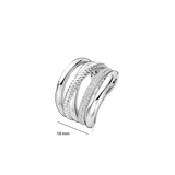 Zirkonia Structure Ring - L model
