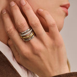 Zirkonia Structure Ring - L model