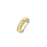 Vintage Geribbelde Ring